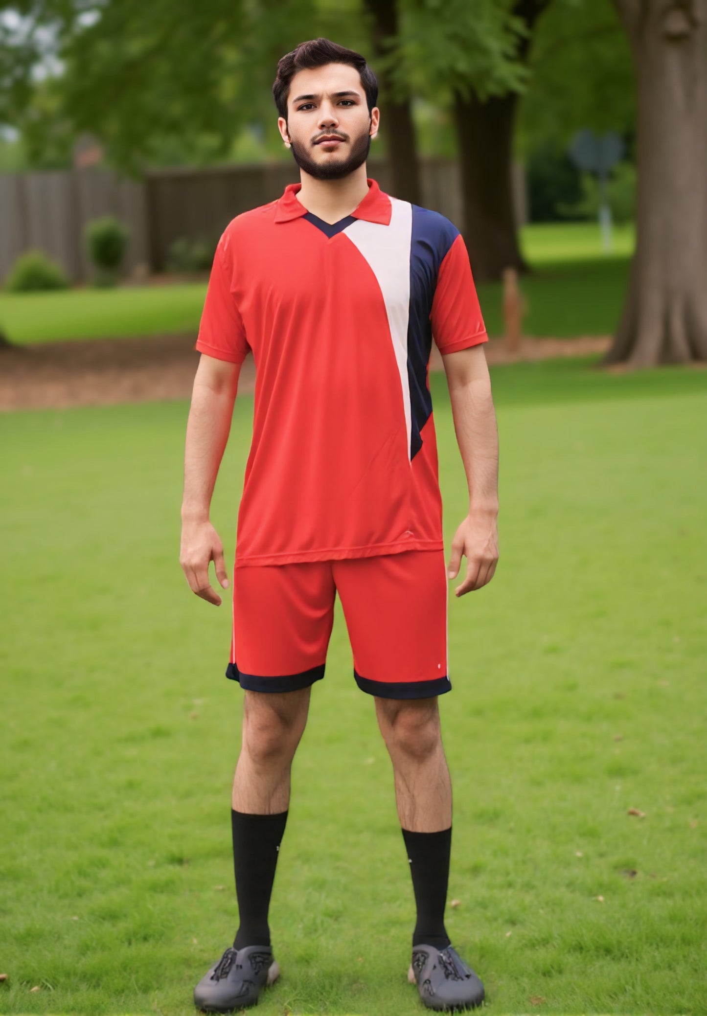Red Track Suit