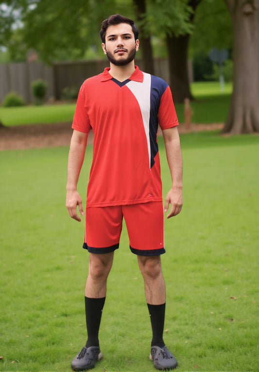 Red Track Suit